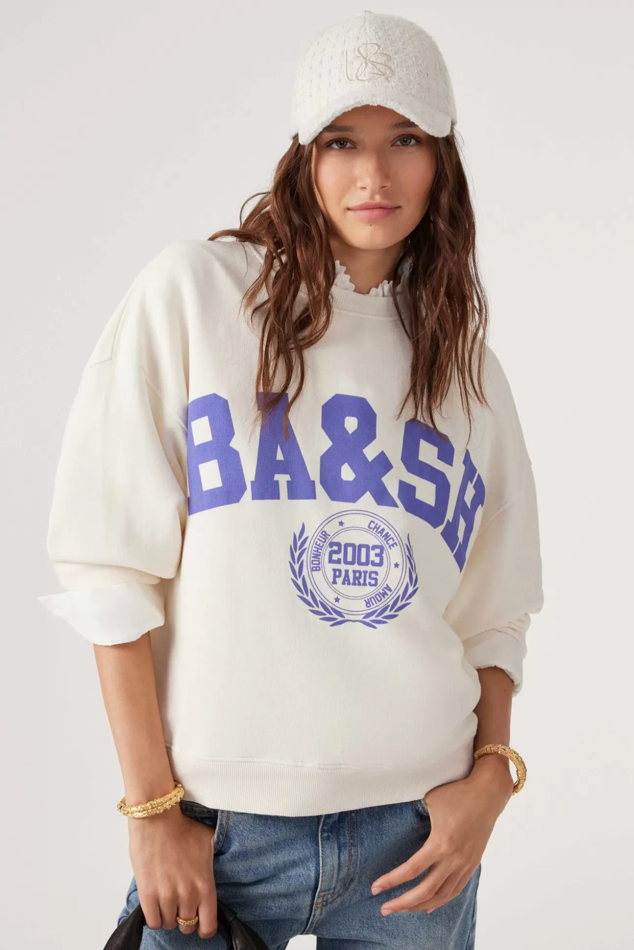 Ba&Sh Sweatshirts^Benjamin. Rauw