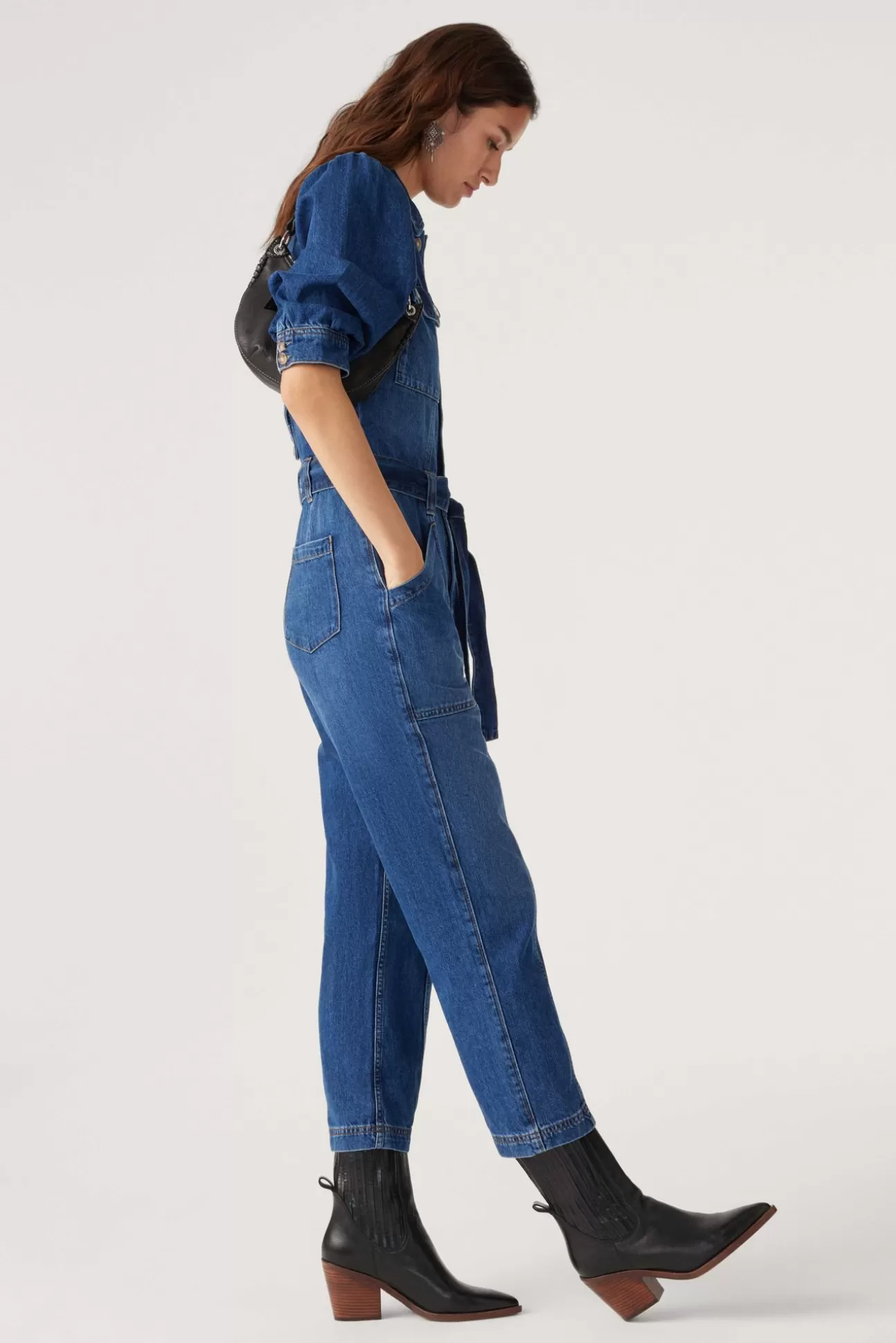 Ba&Sh Combinaties^Jumpsuit. Blauw