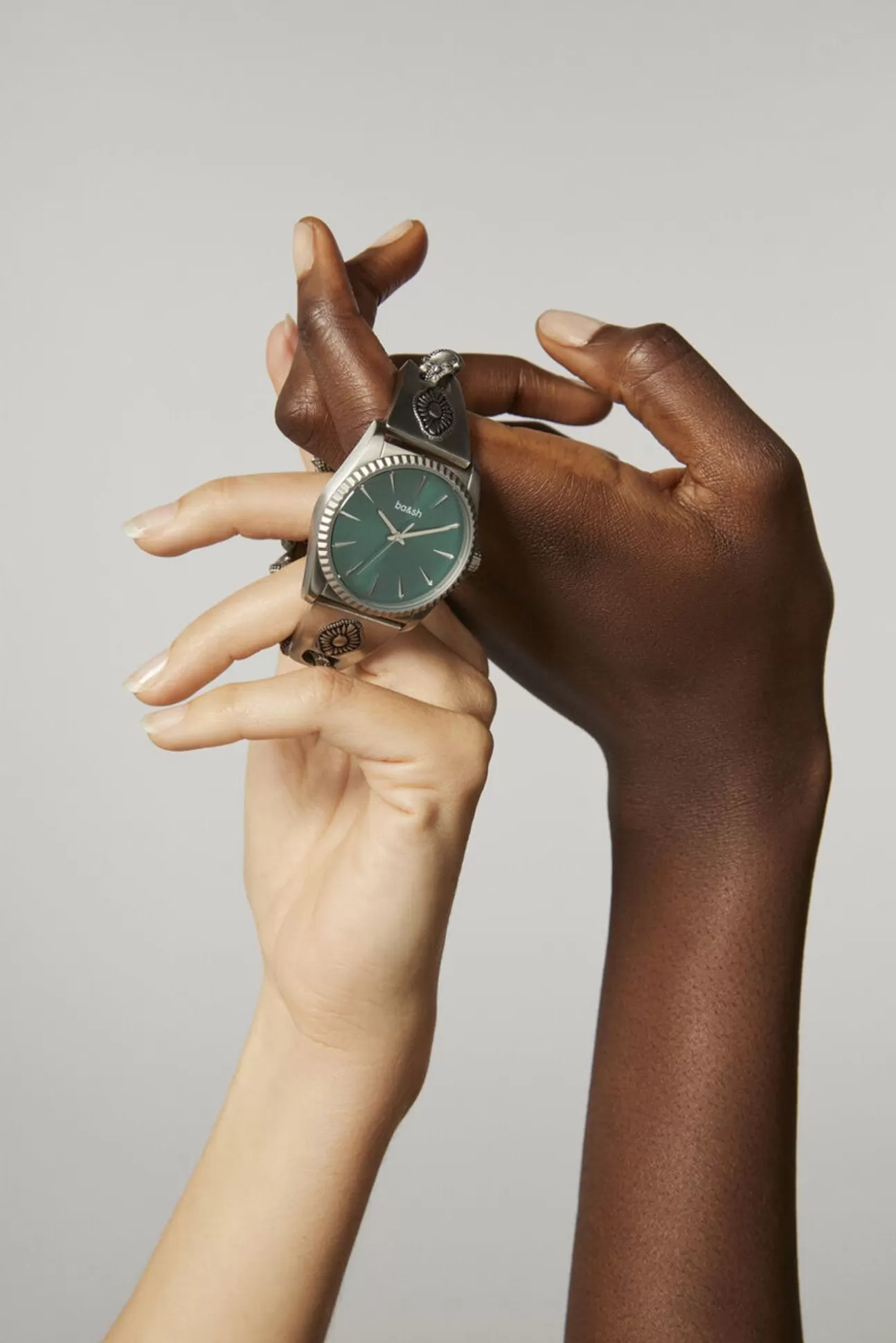 Ba&Sh Sieraden & Horloges^Reset. Groen