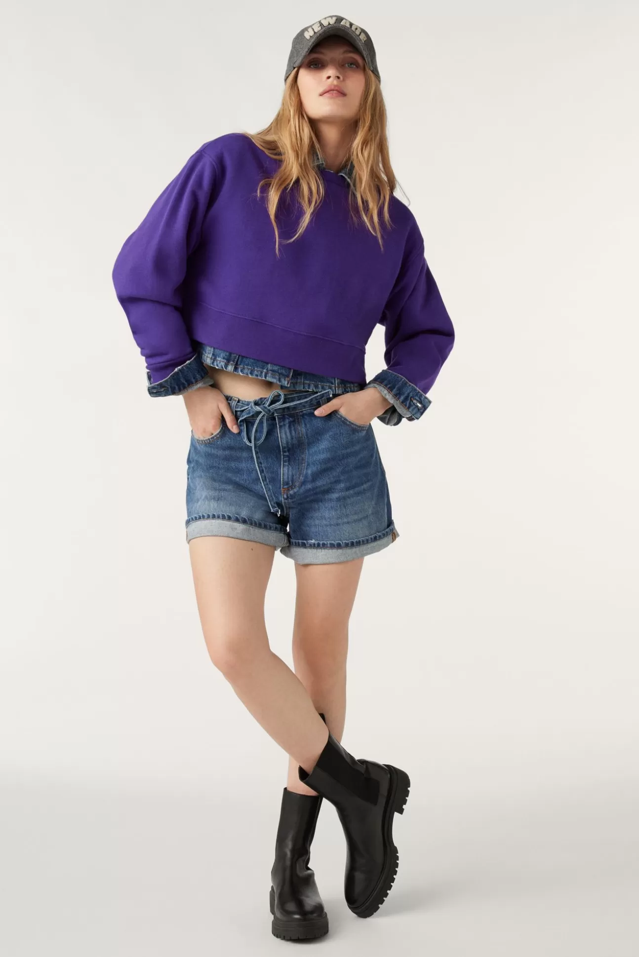 Ba&Sh Sweatshirts^Sweatshirt. Violet